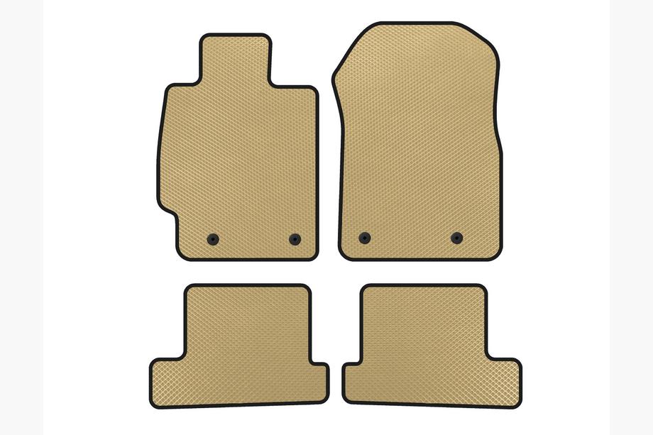Subaru BRZ 2012-2021 Alfombrillas EVA (Coupé, Beige) Image