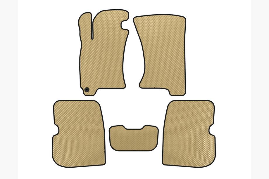 Subaru Forester 1997-2002 Alfombrillas EVA (Beige) Image
