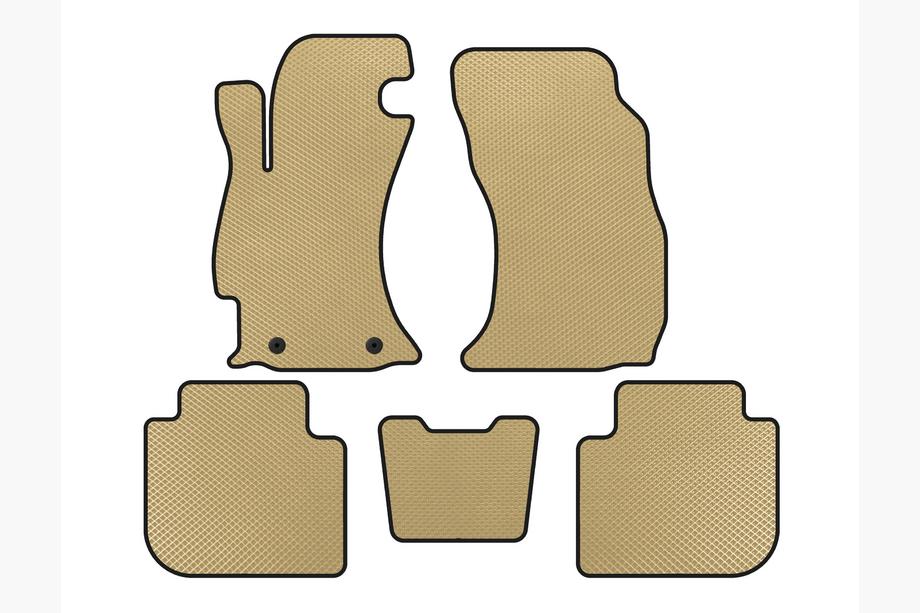 Subaru Forester 2013-2018 Alfombrillas EVA (2013-2017, Beige) Image