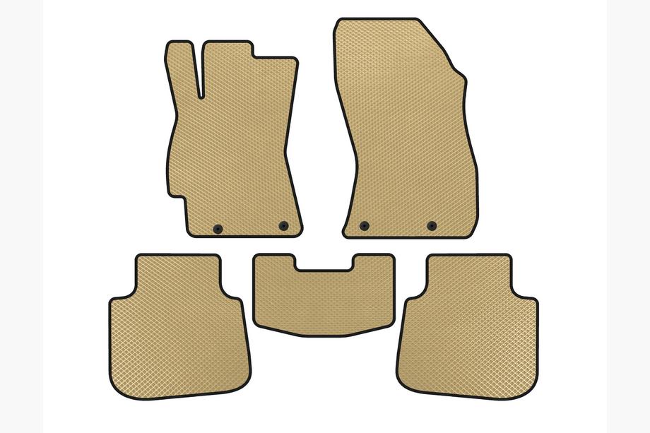 Subaru Legacy 2014-2019 Alfombrillas EVA (SD, Legacy BN, Beige) Image