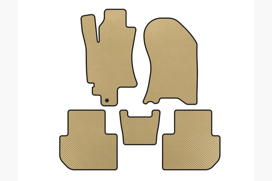 Subaru Tribeca 2005-2014 Alfombrillas EVA (Beige) Image