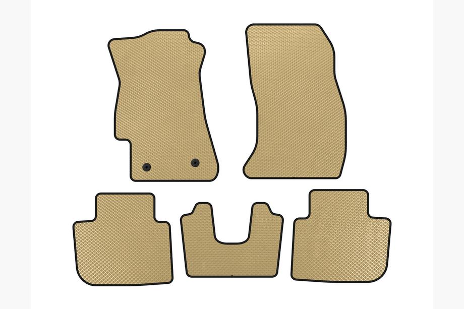 Subaru XV 2011-2017 Alfombrillas EVA (2011-2016, Beige) Image