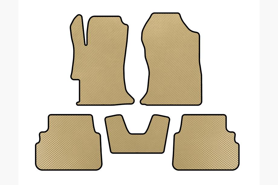 Subaru XV 2017-2023 Alfombrillas EVA V1 (Beige) Image