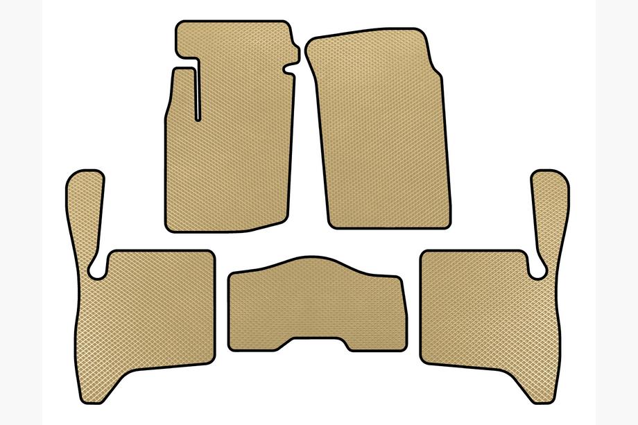 Suzuki Vitara 1998-2006 Alfombrillas EVA (3 Puertas, Beige) Image