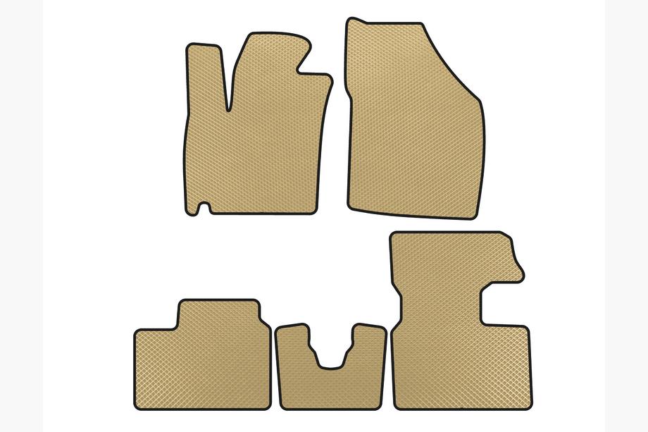 Suzuki Ignis 2016- Alfombrillas EVA (2016-2020, HB, Beige) Image