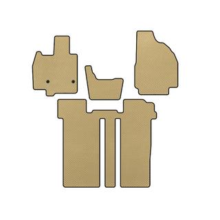 Alfombrillas EVA (2 Filas, 6 Plazas, Beige)