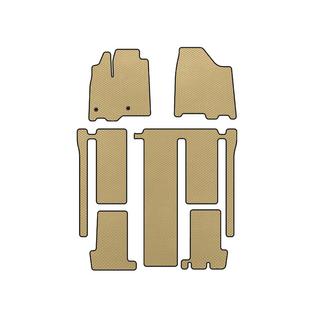 Alfombrillas EVA (3 Filas, Beige)