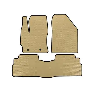 Alfombrillas EVA (2 Filas, 7 Plazas, Beige)