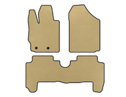 Toyota Yaris 2006-2011 Alfombrillas EVA (HB, 5 Puertas, Beige) foto 1