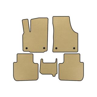 Alfombrillas EVA (2 Filas, 7 Plazas, Beige)