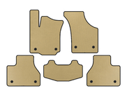 Volkswagen Phaeton 2002-2016 Alfombrillas EVA (SD, Base Corta, Beige) foto 1