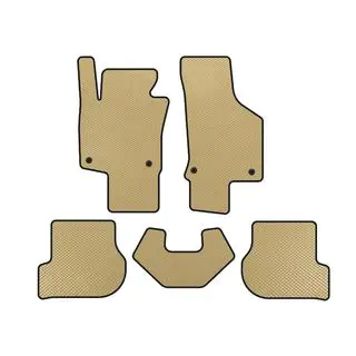 Alfombrillas EVA (HB, 3 Puertas, Beige)
