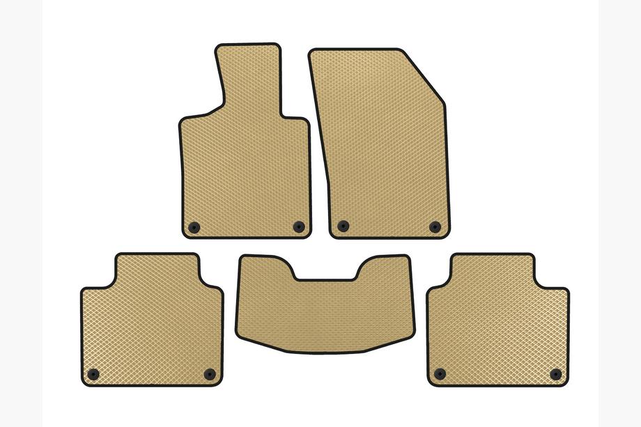 Volvo V90 1997-1998 Alfombrillas EVA (SW, Beige) Image