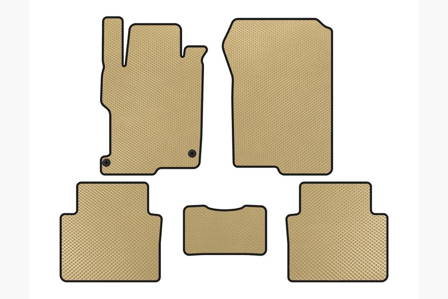 Honda Accord IX 2013-2017 Alfombrillas EVA (SD, Beige) Image