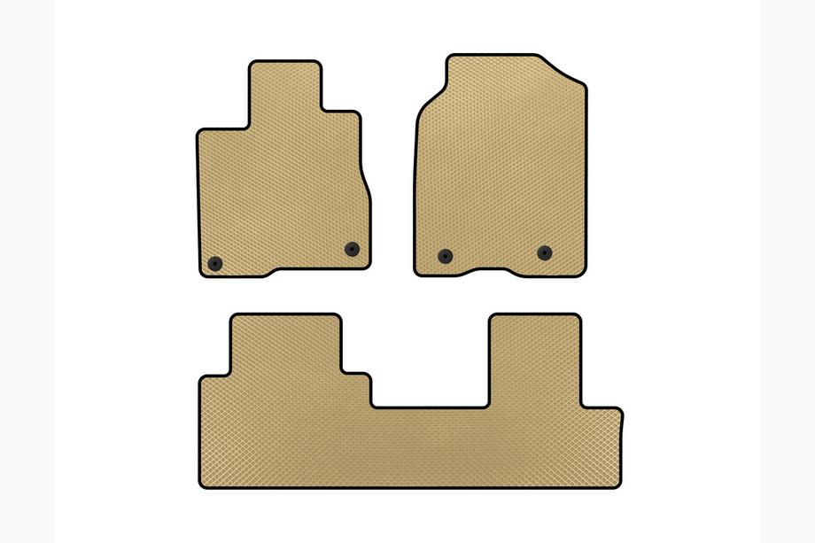 Acura MDX 2001-2006 Alfombrillas EVA (Beige) Image