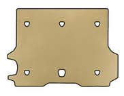Chevrolet Trailblazer 2002-2012 Alfombrilla de maletero EVA (Beige) foto 1