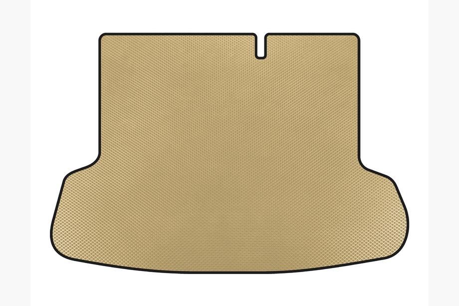 Hyundai Accent 2006-2010 Alfombrilla de maletero EVA (SD, Beige) Image