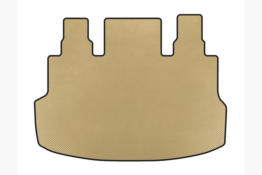 Hyundai Staria 2021- Alfombrilla de maletero EVA (1+1,5/9 plazas, Beige) Image