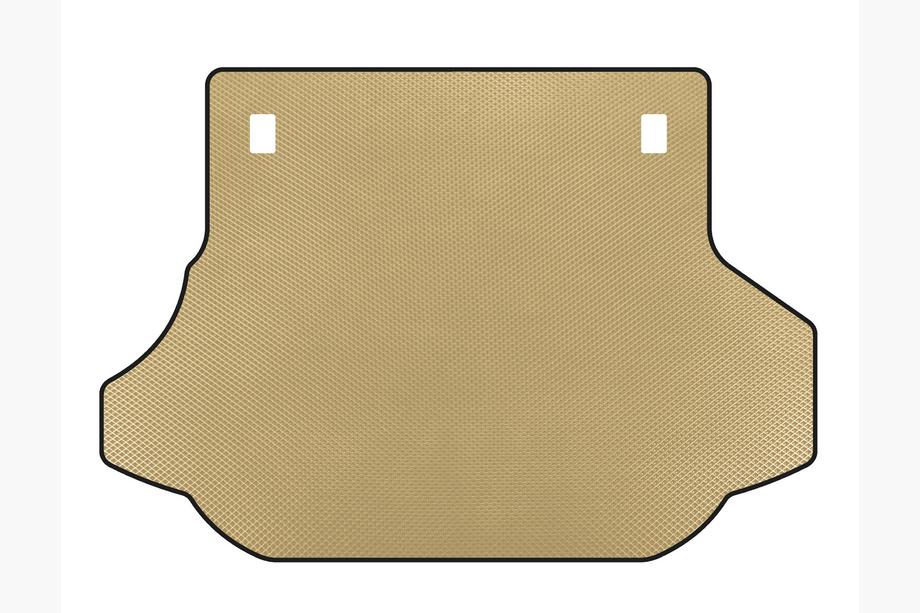 Kia Carens 1999-2012 Alfombrilla de maletero EVA (Beige) Image