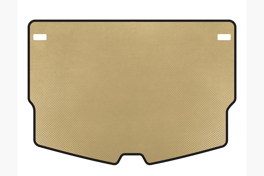 Nissan Note 2012-2020 Alfombrilla de maletero EVA (HB, Beige) Image