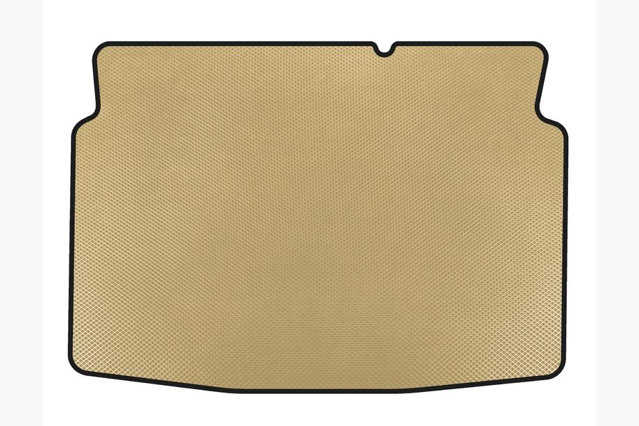 Peugeot 207 2006–2014 Alfombrilla de maletero EVA (HB, 5 puertas, Beige) Image