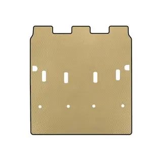 Alfombrilla de maletero EVA (7 plazas/Batalla larga, Beige)