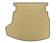 Toyota Corolla 2013-2019 Alfombrilla de maletero EVA (2016-2019, SD, Beige) foto 1
