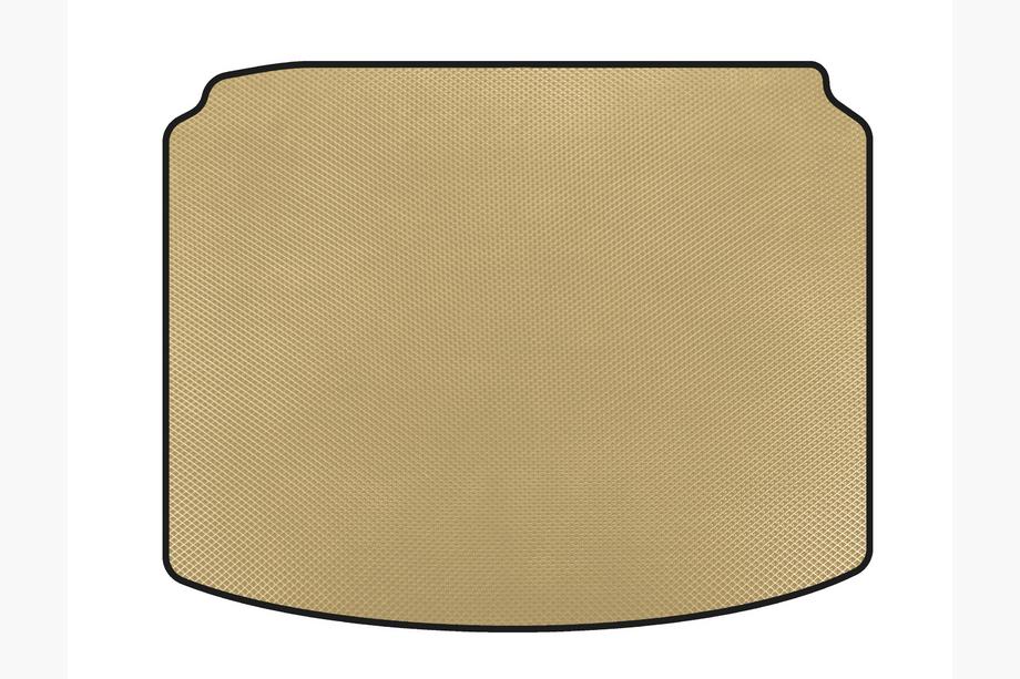 Citroen C-4 2004-2010 Alfombrilla de maletero EVA (HB, 5 puertas, Restyling, Beige) Foto 1