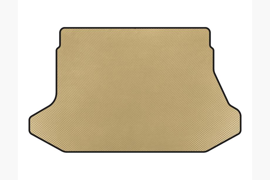 Kia Cerato 1 2004-2009 Alfombrilla de maletero EVA (HB, Beige) Image