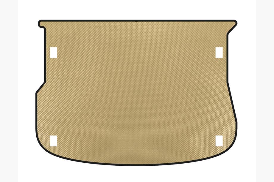 Range Rover Evoque 2012-2018 Alfombrilla de maletero EVA (Beige) Image