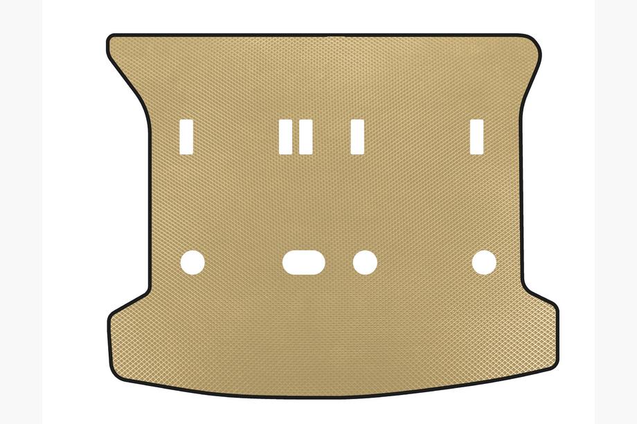 Peugeot 307 2001-2008 Alfombrilla de maletero EVA (SW, Beige) Image