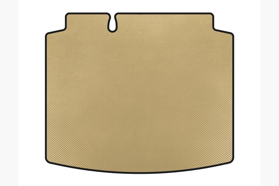 Seat Leon 2005-2012 Alfombrilla de maletero (HB, 5 puertas, Beige) Image