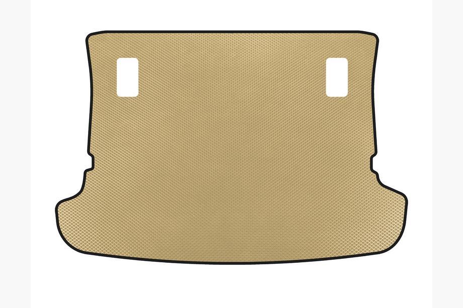 Toyota Corolla Verso 2004-2009 Alfombrilla de maletero EVA (7 plazas, Beige) Foto 1