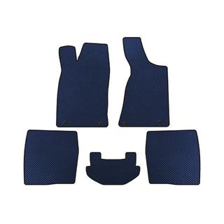 Alfombrillas EVA (1987-1991, Sedan, Azul) Audi 80/90 1987-1996