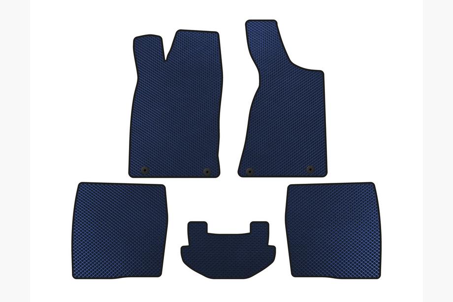 Audi 80/90 1987-1996 Alfombrillas EVA (1987-1991, Sedan, Azul) Image