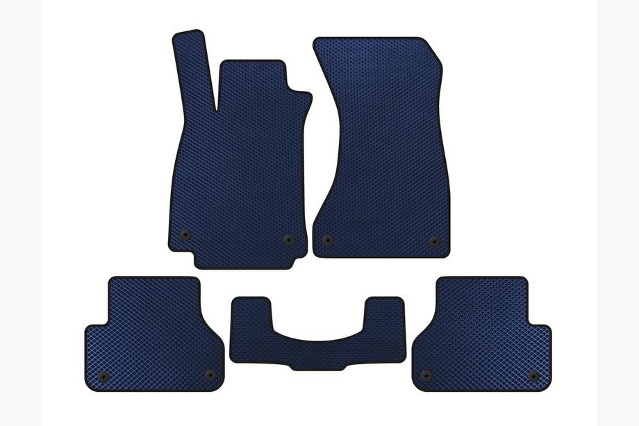 Audi A5 2016-2025 Alfombrillas EVA V1 (Sportback, Azul) Image
