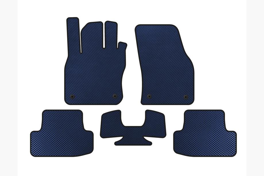Audi Q2 2016- Alfombrillas EVA (Azul) Image