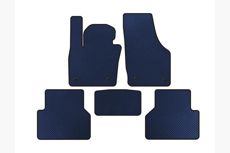 Audi Q3 2011-2019 Alfombrillas EVA (Azul) Image