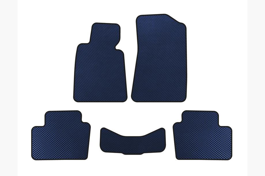 BMW Serie 3 E30 1982–1994 Alfombrillas EVA (Azul) Image