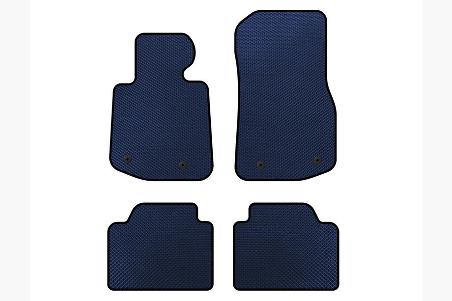 BMW 4 Series F32/F33/F36 2012-2020 Alfombrillas EVA V2 (Azul) Image