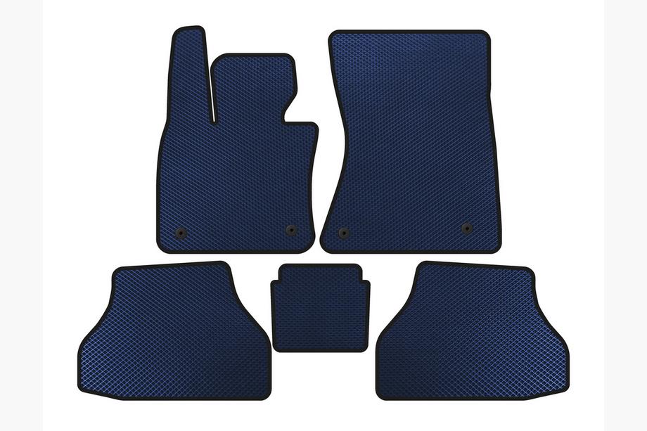 BMW X6 E71 2008–2014 Alfombrillas EVA V2 (Azul) Image
