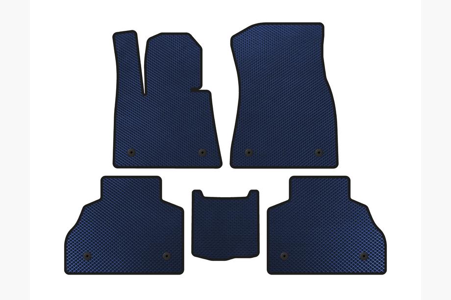 BMW X7 G07 2019- Alfombrillas EVA (2 Filas, Azul) Image