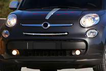 Fiat 500/500L 2013-2022 Tira de capó (acero inoxidable) foto 6