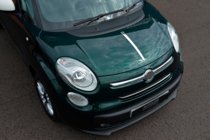 Fiat 500/500L 2013-2022 Tira de capó (acero inoxidable) foto 2