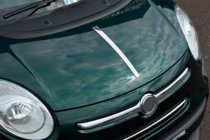 Fiat 500/500L 2013-2022 Tira de capó (acero inoxidable) foto 3