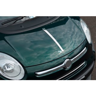 Tira de capó (acero inoxidable) Fiat 500/500L 2013-2022 foto 3