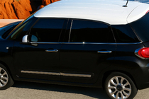 Fiat 500/500L 2013-2022 Molduras de ventana (6 piezas, acero inoxidable) foto 9