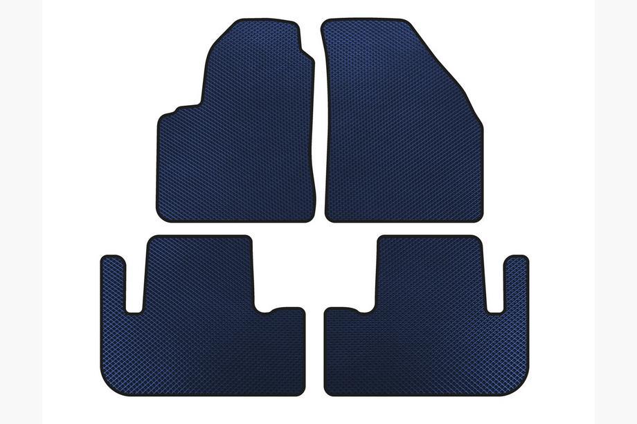 Chevrolet Tacuma/Rezzo 2000-2008 Alfombrillas EVA (Azul) Image