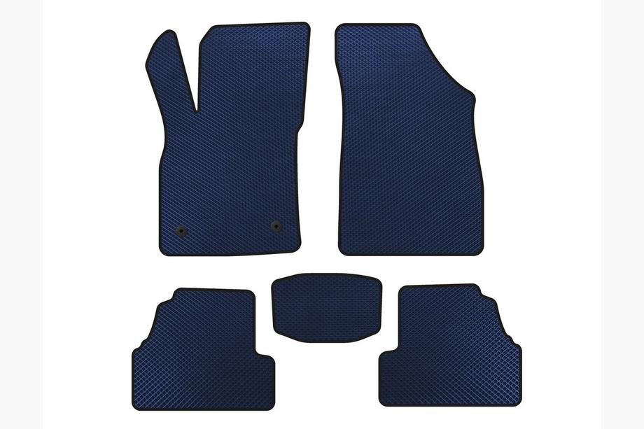 Chevrolet Trax 2012-2023 Alfombrillas EVA (2019-2023, Azul) Image