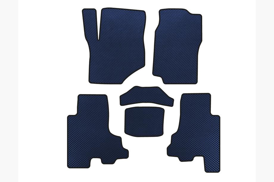 Chevrolet Trailblazer 2002-2012 Alfombrillas EVA (Azul) Image